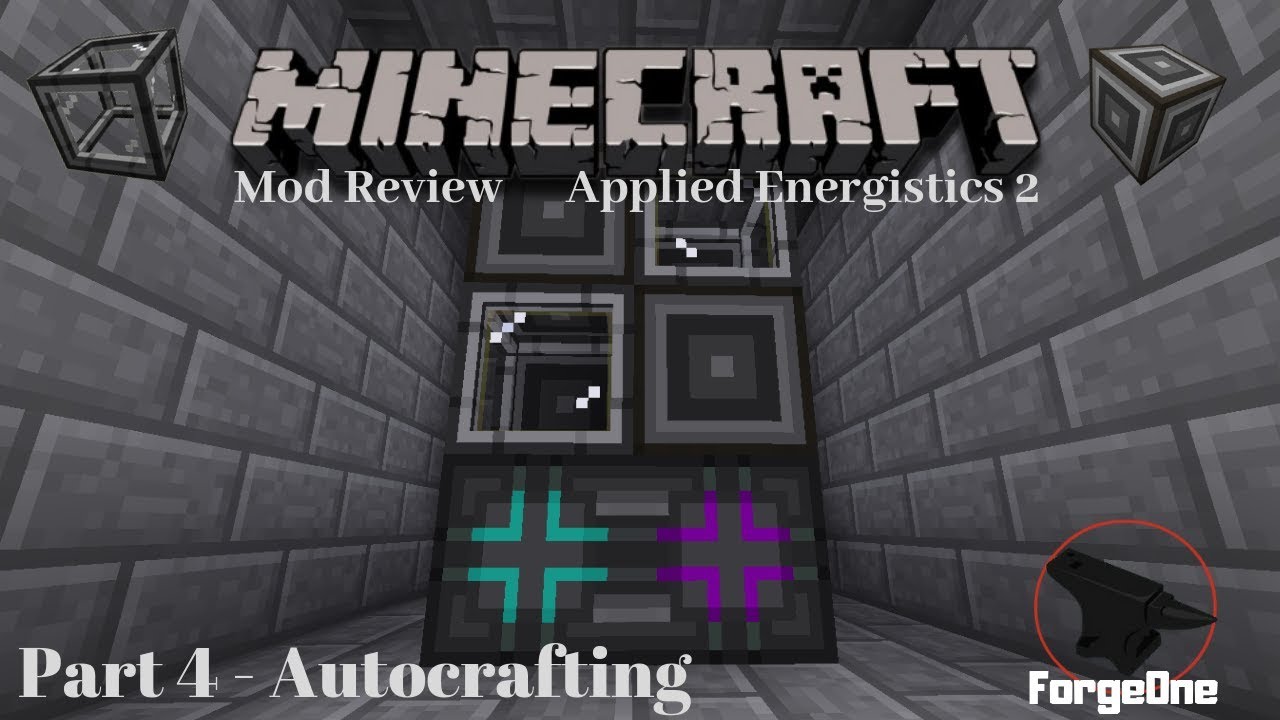 Applied Energistics 2 - Part 4 - Autocrafting - Minecraft Mod Review (1.12.2)