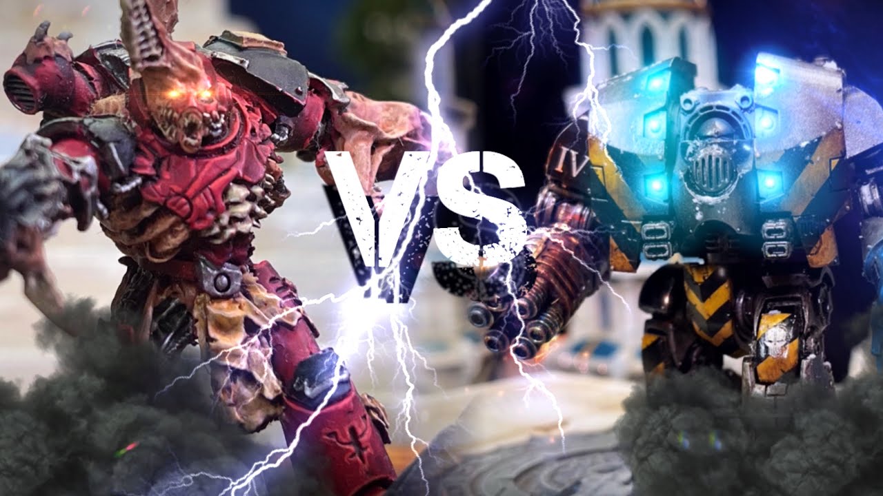 WORD BEARERS vs IRON WARRIORS Horus Heresy 2.0 3000 point Battle Report