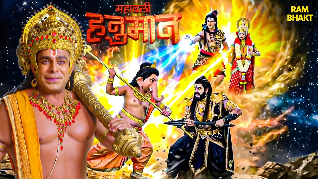 शिव का संकेत: हनुमान को लड़ना होगा स्वयं महादेव से! 🚩⚡| महाबली हनुमान | Bal Hanuman | Ramayan