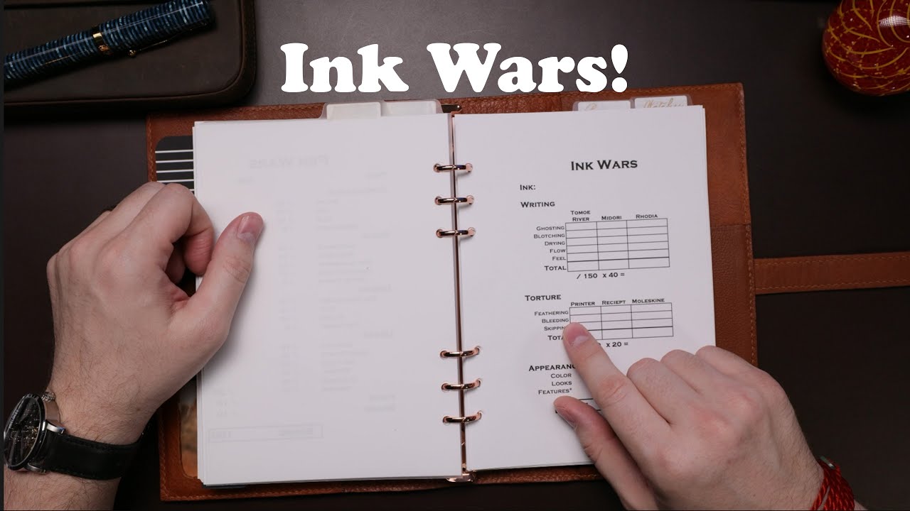 Ink Wars - Fountain Pen Ink Reviews