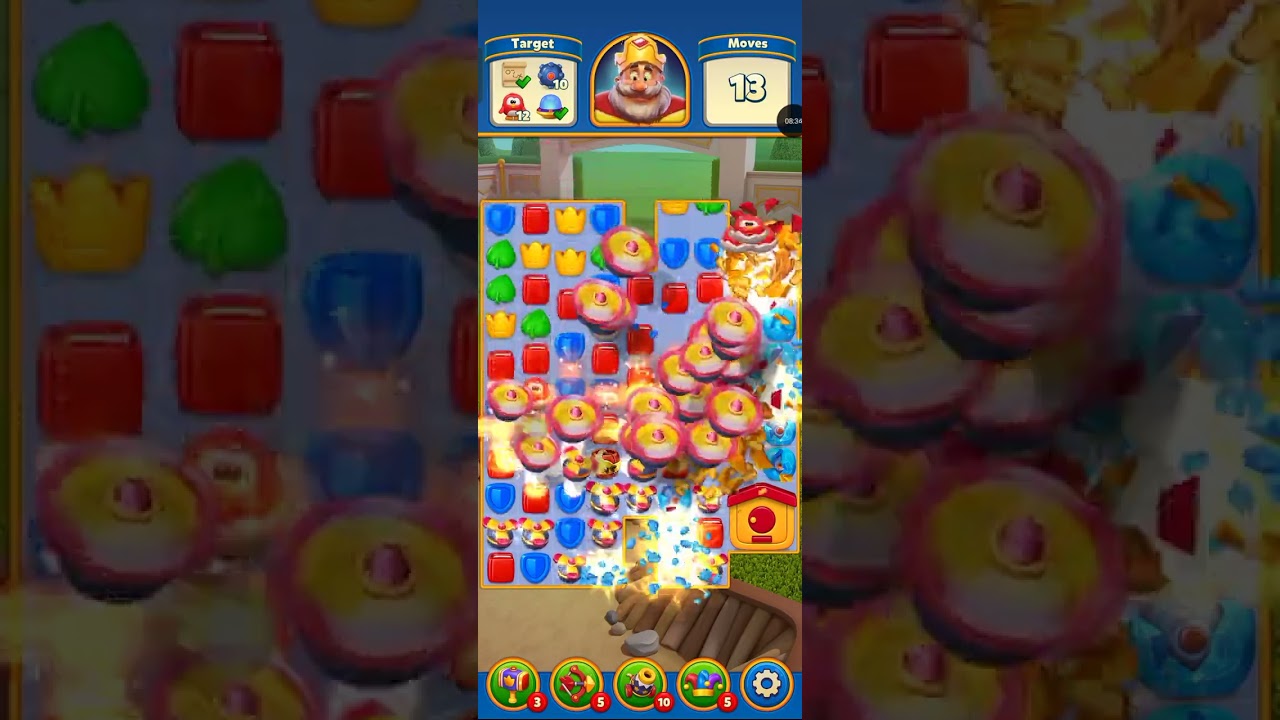 Royal Match lvl 6791-6795 Puzzle Break Complete