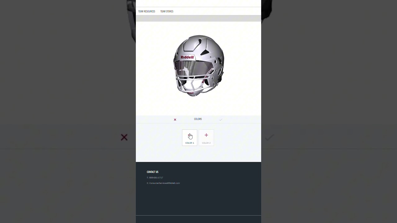 Your dream Axiom isn&rsquo;t a dream anymore 🤩 #riddell #customize
