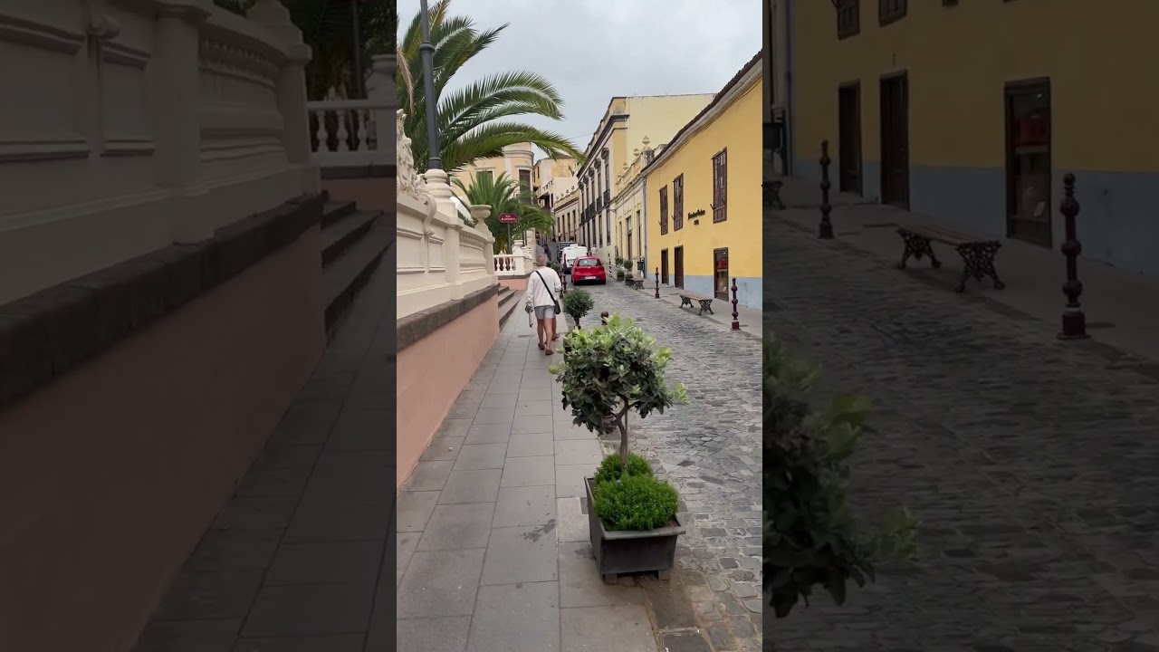 Walking in La Orotava Tenerife