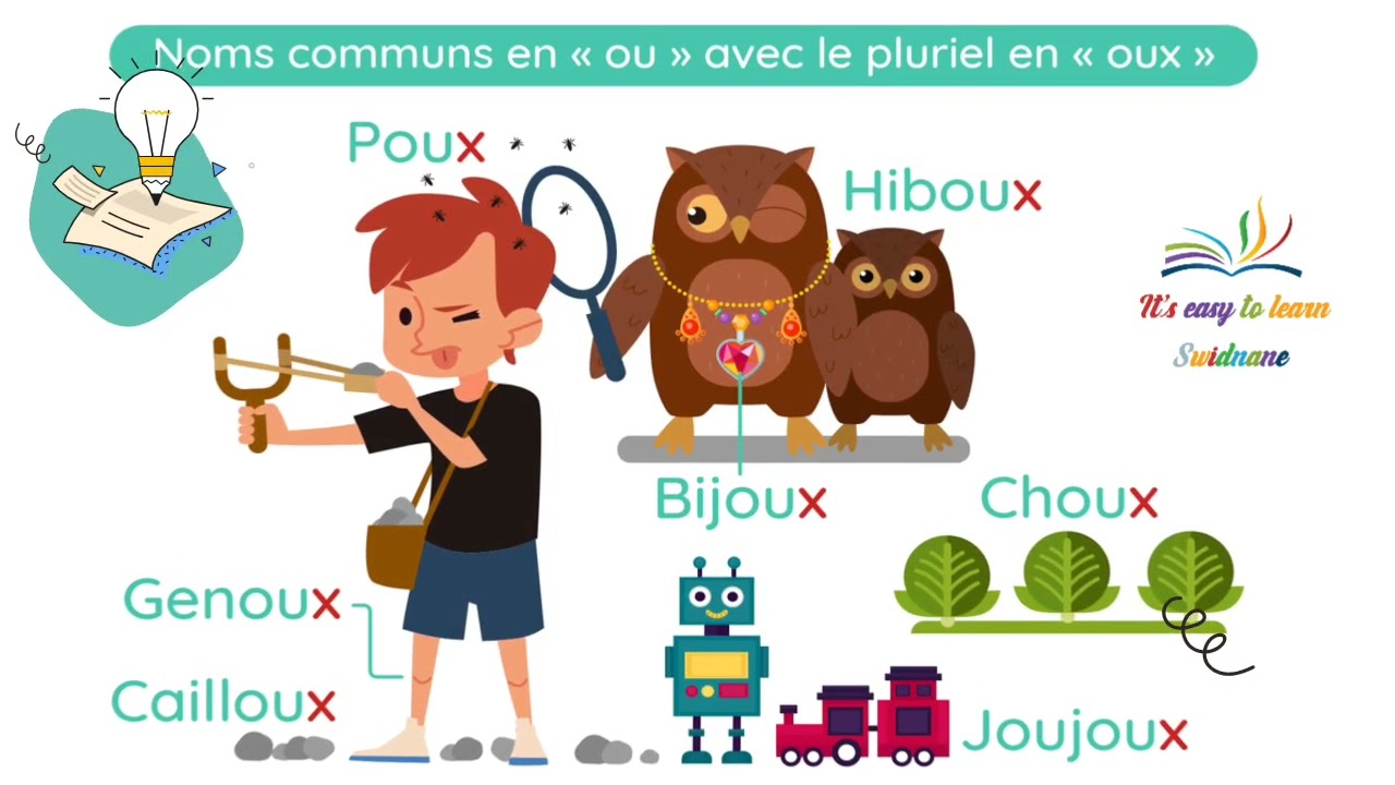 Les noms en -ou qui ont un pluriel en -x
