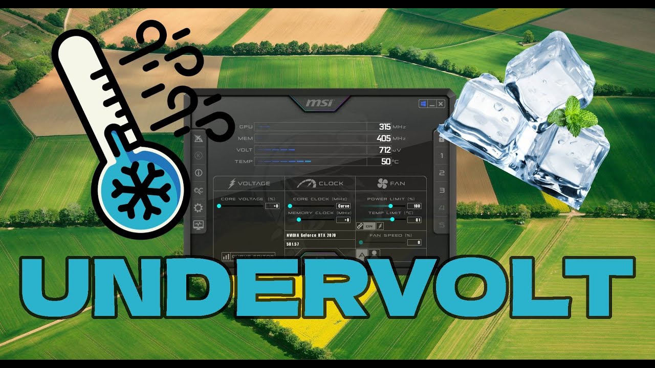 Como fazer UNDERVOLT na placa de vídeo de maneira fácil e simples