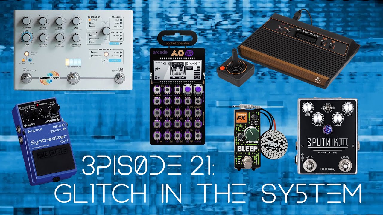 Audio Astronaut 21 - Glitch in the System (chiptunes with guitar, Atari, Pocket Operator, and more)