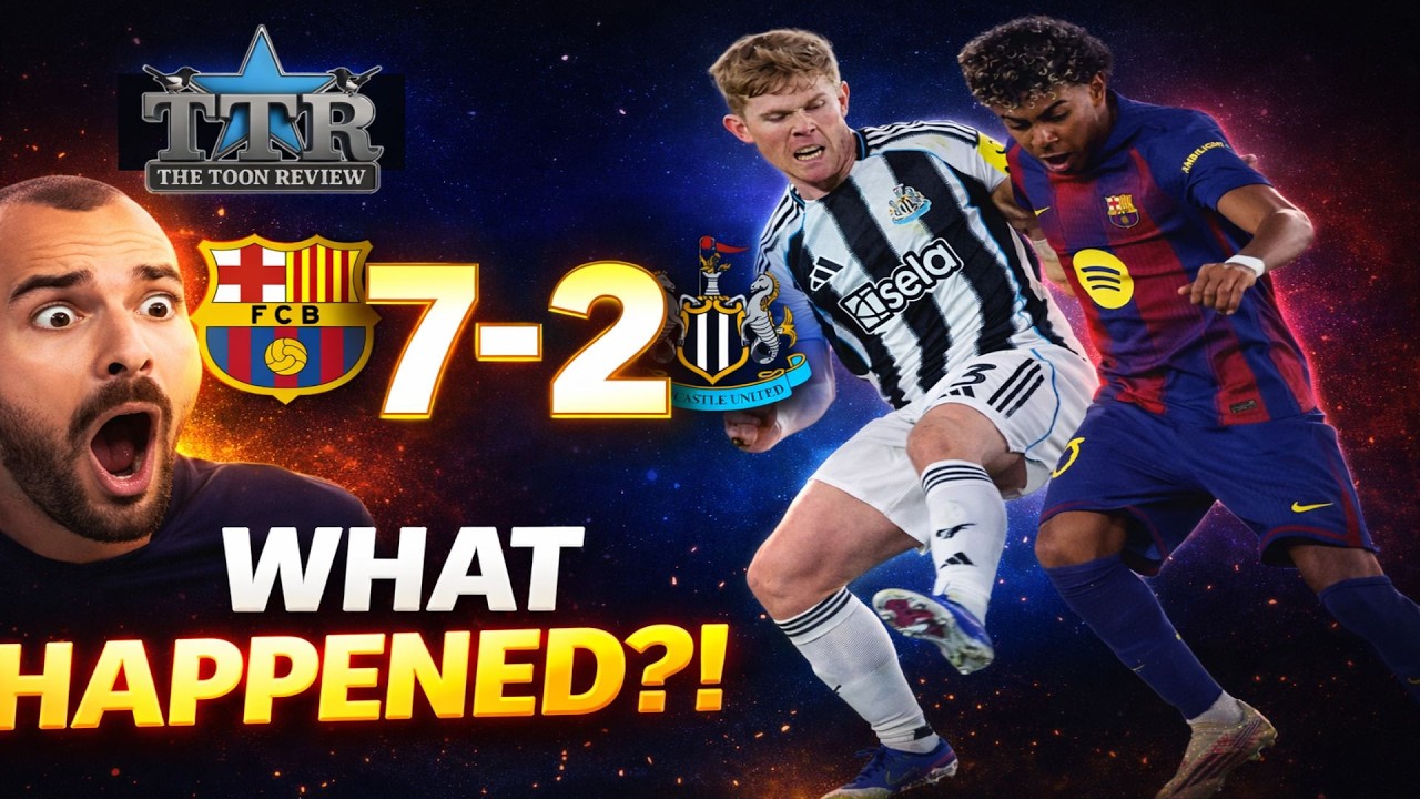 Barcelona 7 Newcastle United 2 Match Reaction! CAPITULATION!