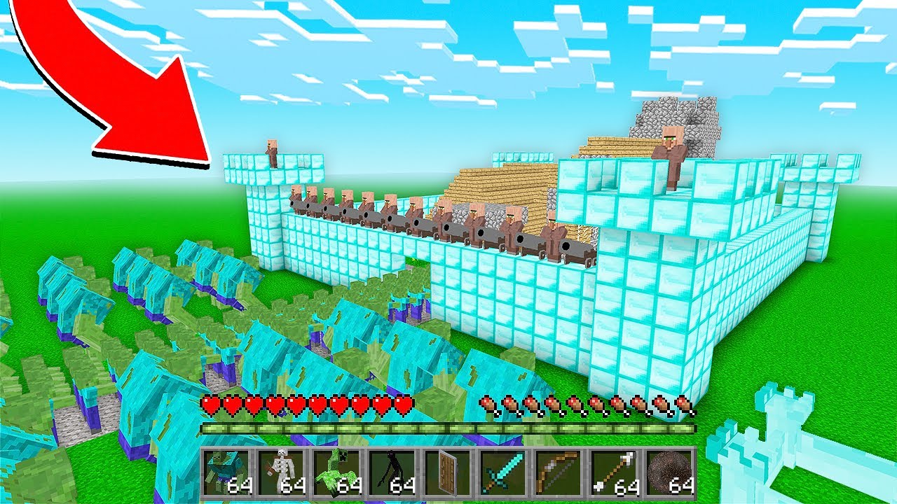FERİTED VS EN GÜVENLİ KALE 🏰 - Minecraft