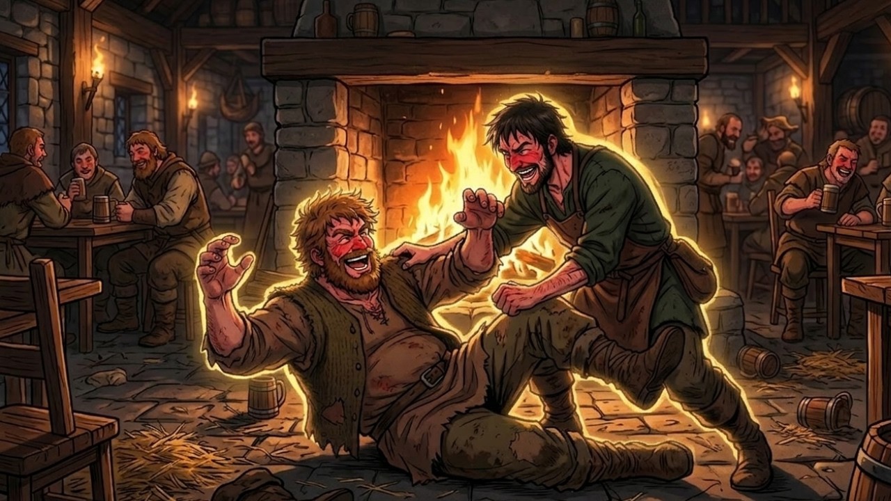 Brawl at The Broken Tankard | Medieval fantasy tavern fight 🍻