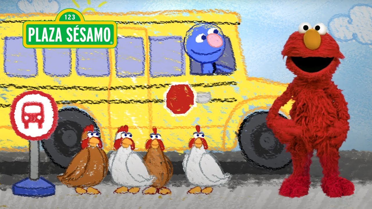 Plaza Sésamo: ¡Elmo quiere conducir un autobús! | El Mundo de Elmo Capítulo Completo