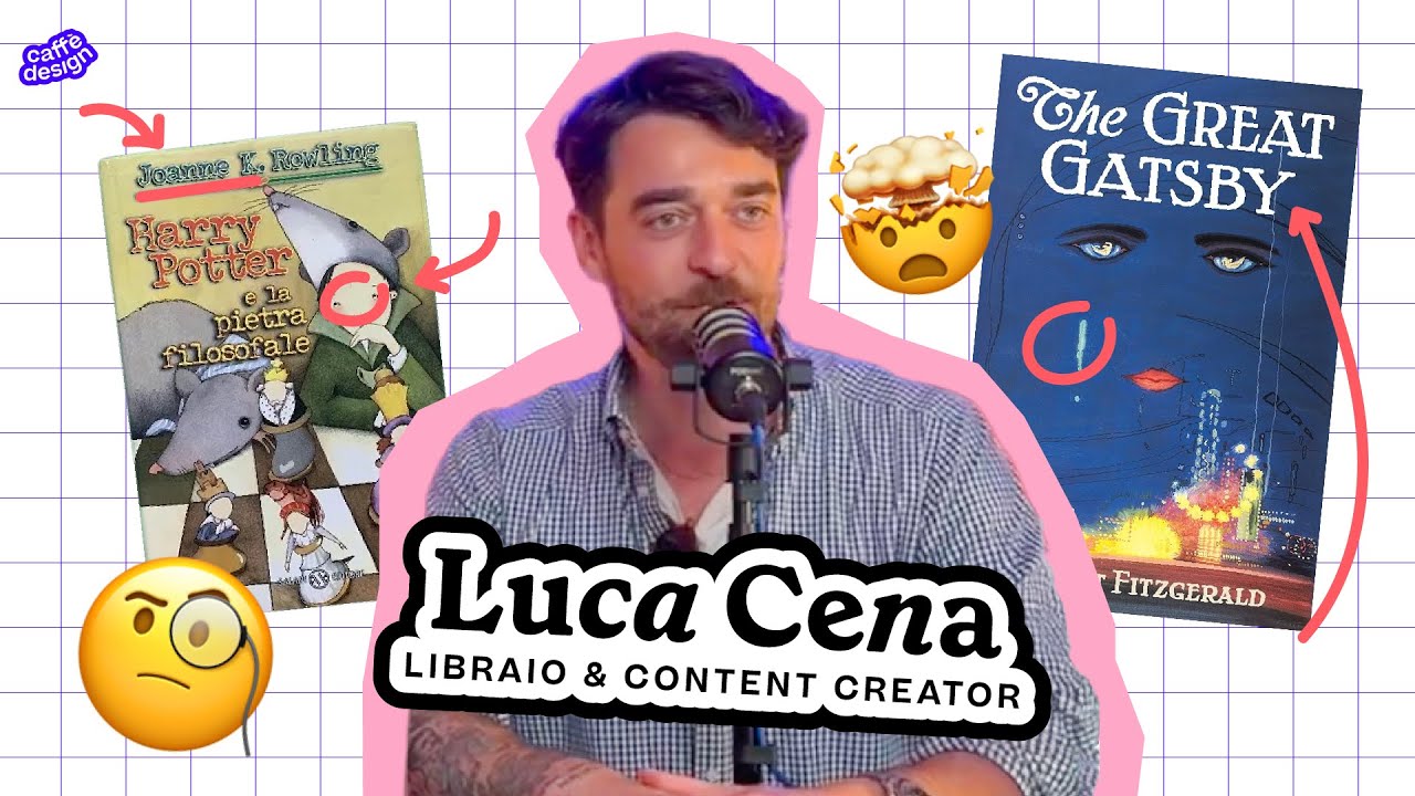 Il design delle copertine dei libri — feat. Luca Cena