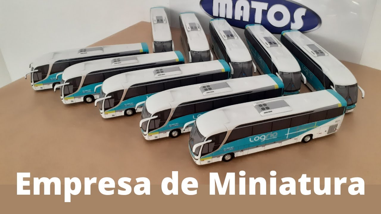 Miniaturas de ônibus do Rio de Janeiro - Log Rio