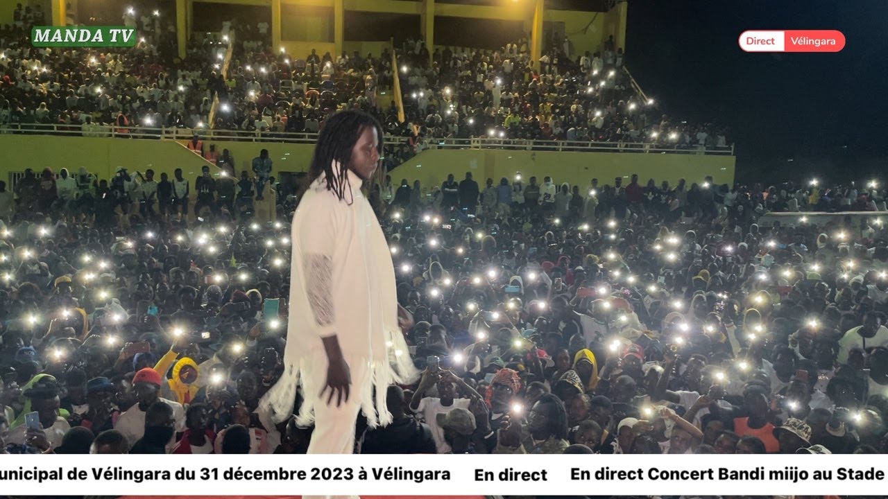 En direct Concert Bandi miijo au Stade municipal de Vélingara du 31 décembre 2023 à Vélingara