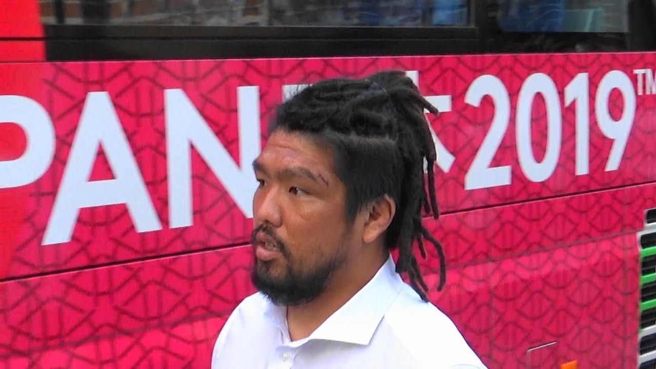 ラグビー日本代表　東京駅到着 【2019.10.06】