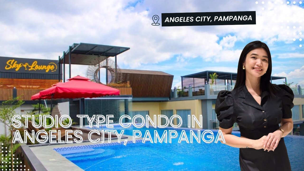 CONDO TOUR #3 | STUDIO UNIT FOR SALE  IN Angeles City,PAMPANGA