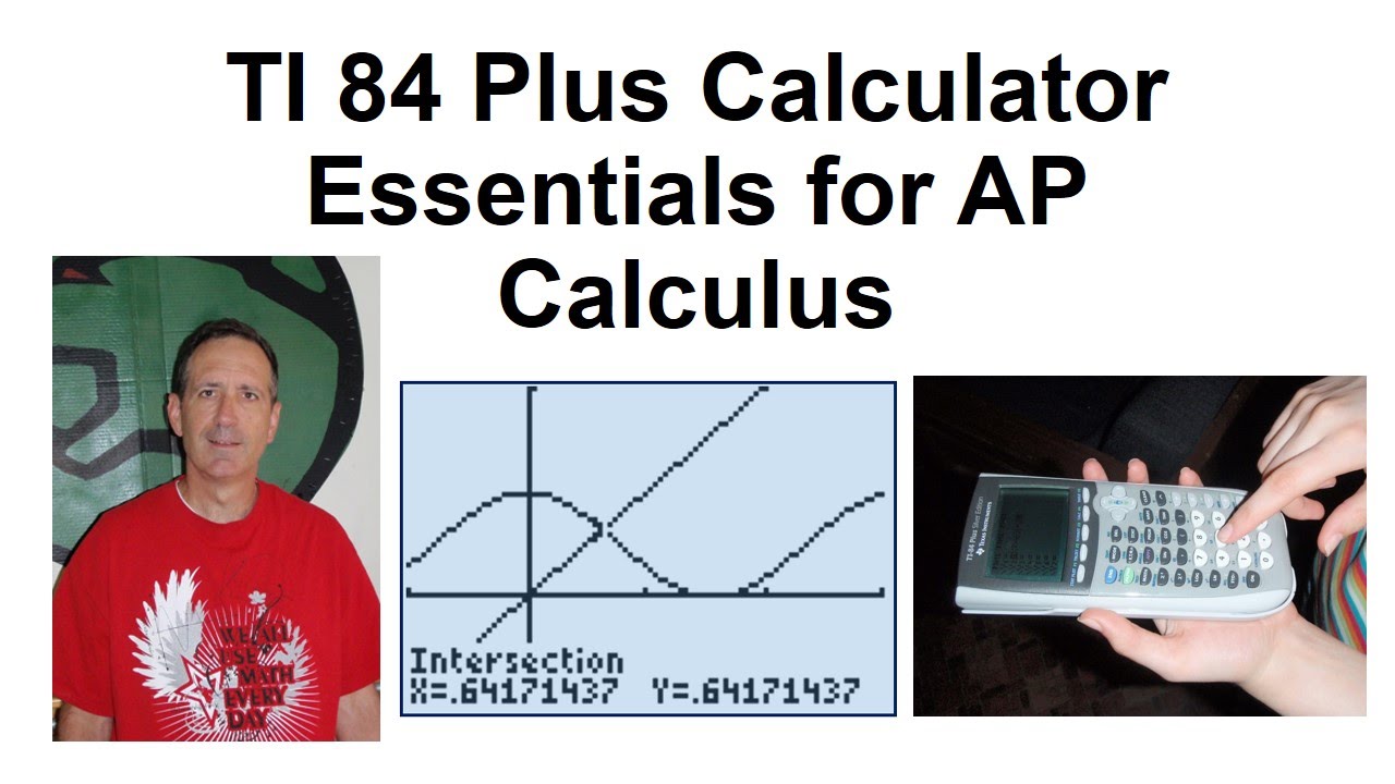 TI 84 Plus Calculator Essentials for AP Calculus