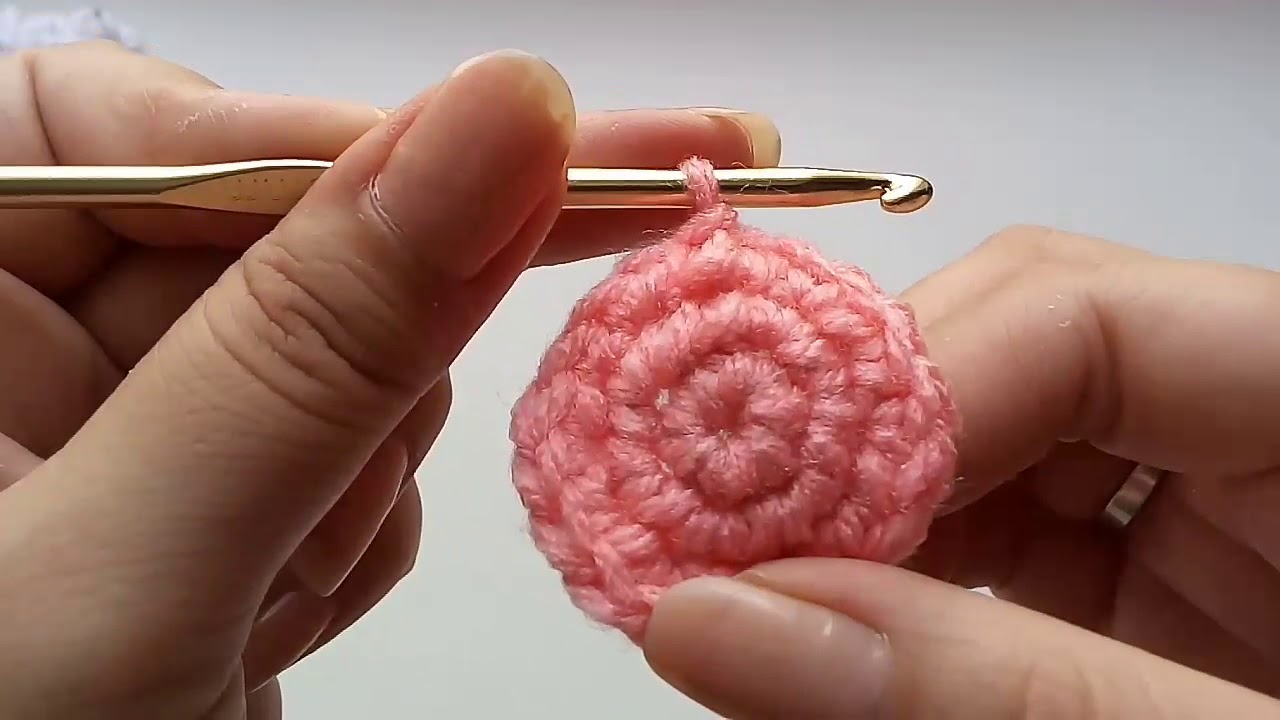 Crochet para zurdos. Tejemos en círculo
