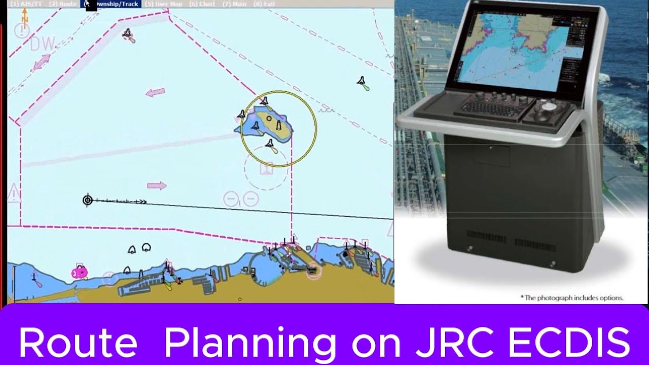 JRC ECDIS Voyage Planning | Step-by-Step Route Creation Tutorial