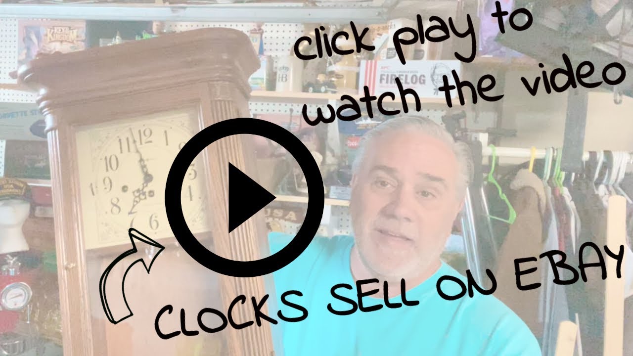 Old Clocks and grandfather clocks not working sell on Ebay.