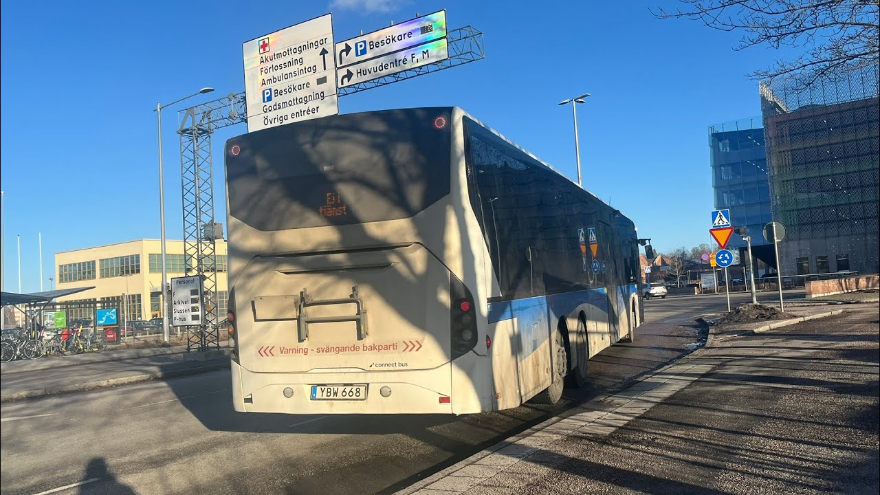 Linje 701 från Brunnsparken till Örebro Resecentrum 