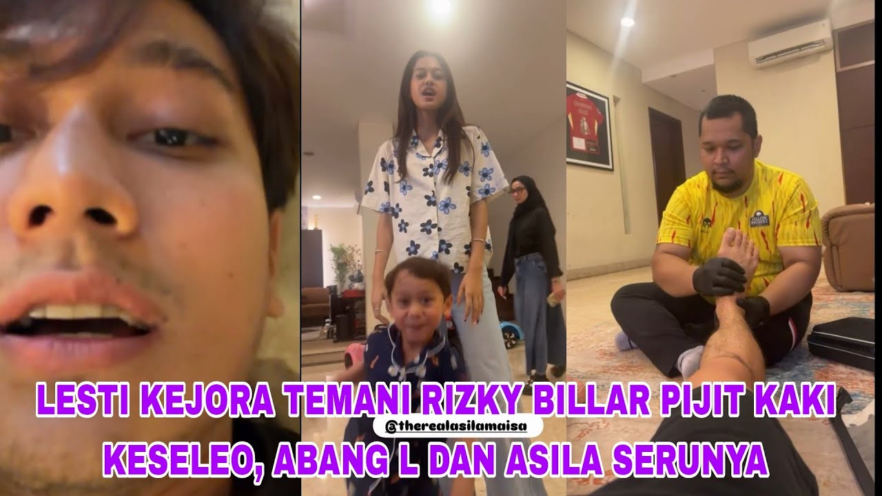LIVE LESTI KEJORA MALAM INI, RIZKY BILLAR PIJIT KAKI KESELEO, ABANG L DAN ASILA SERUNYA