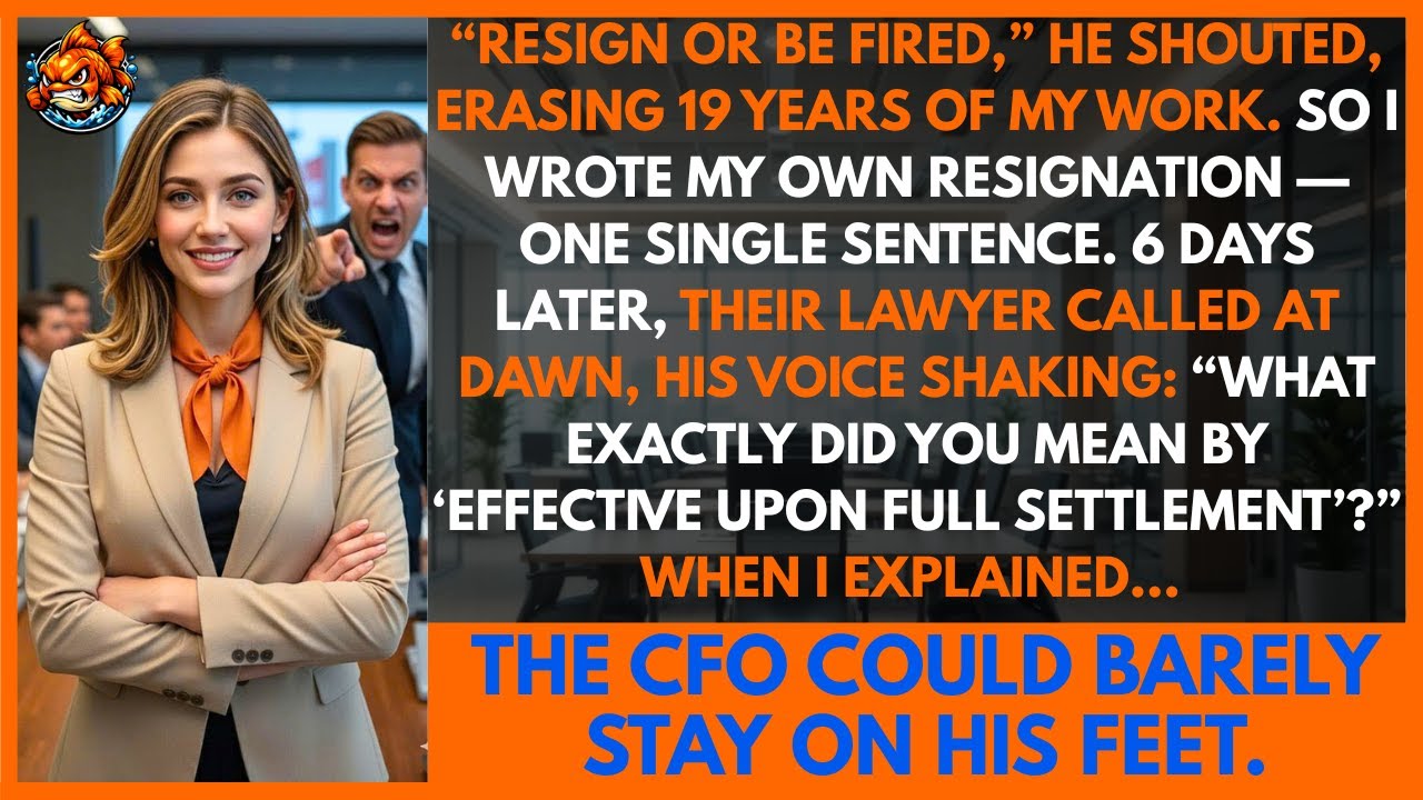 They Made Me Resign After 19 Years… “Fix It Yourself” I Smiled. Their Lawyers Won’t Stop Calling
