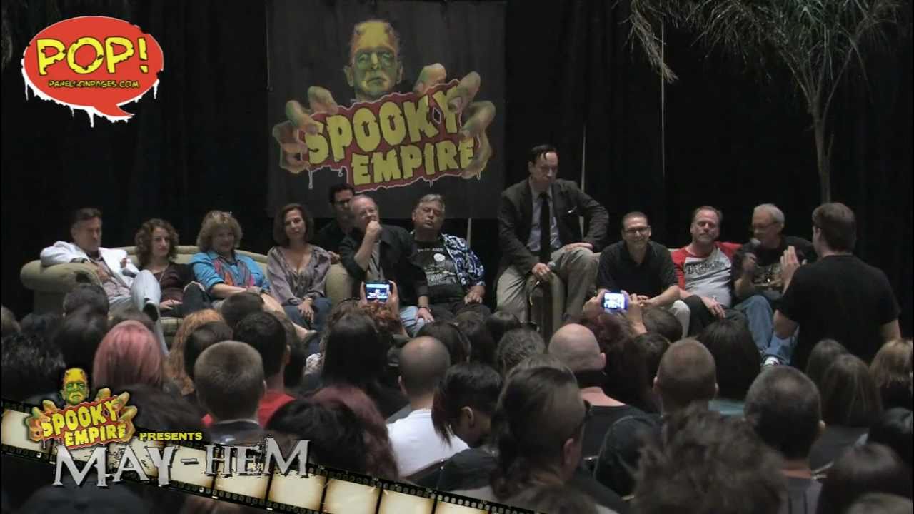 «Зловещие мертвецы»: воссоединение MAY-HEM от Spooky Empire в честь 30-летия! PanelsOnPages.com!