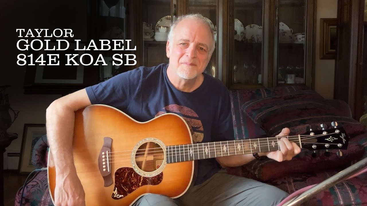 Acoustic Guitar Demo | Taylor Gold Label 814e Koa SB: A Limited-Run Showcase
