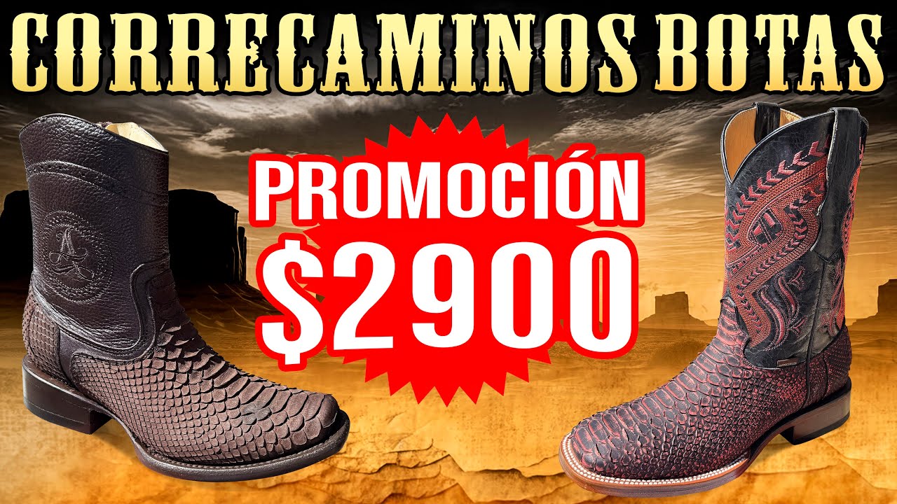 Botas exóticas Correcaminos en Leon Guanajuato  promoción Febrero del 2024 #boots #exotic #leather