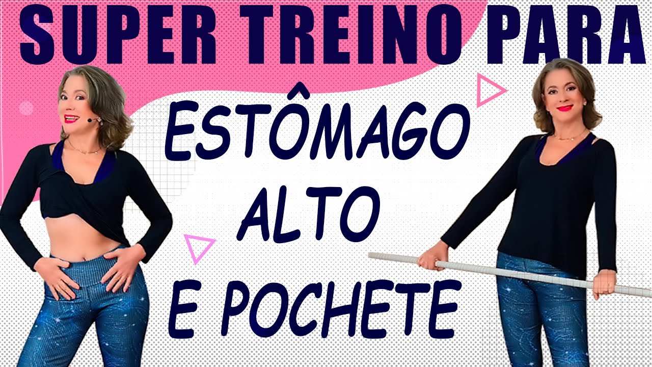 🔴 Super Treino Para Perder Estômago Alto e Pochete  🔥 Vídeo 815