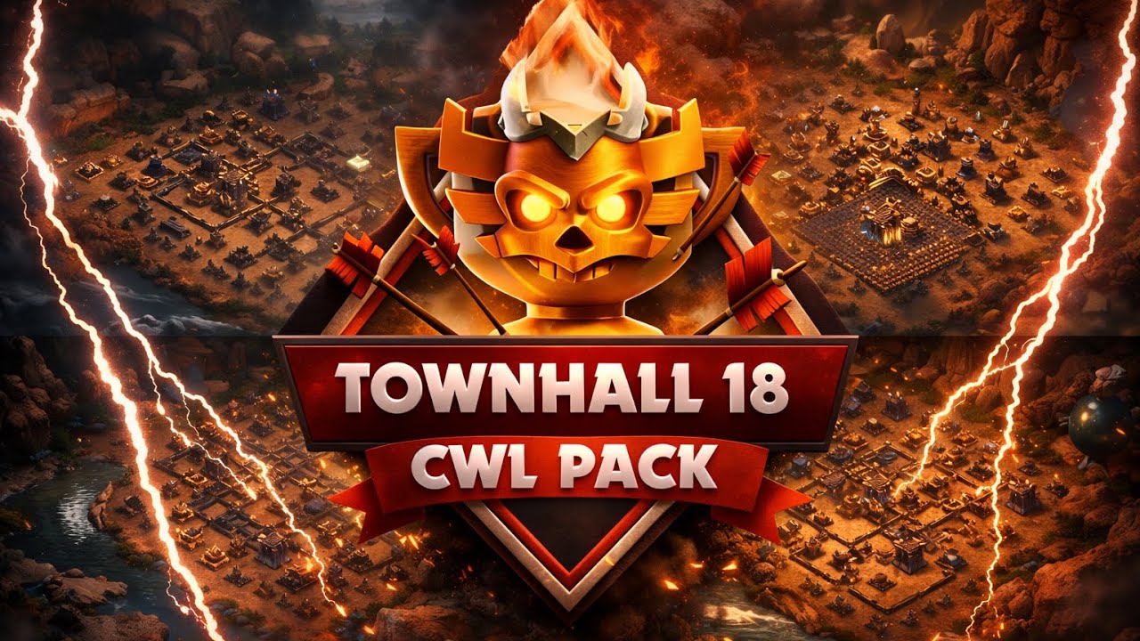 BEST TH18 WAR BASES IN 2026 | UNBEATEN TH18 WAR &  CWL BASES IN CLASH OF CLANS