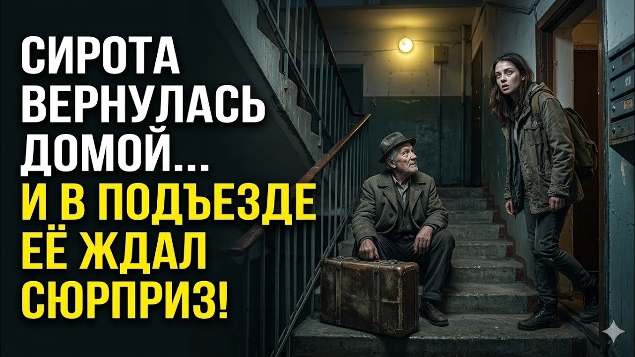 Одинокая сирота возвращалась домой после работы… но в подъезде её ждал неожиданный человек