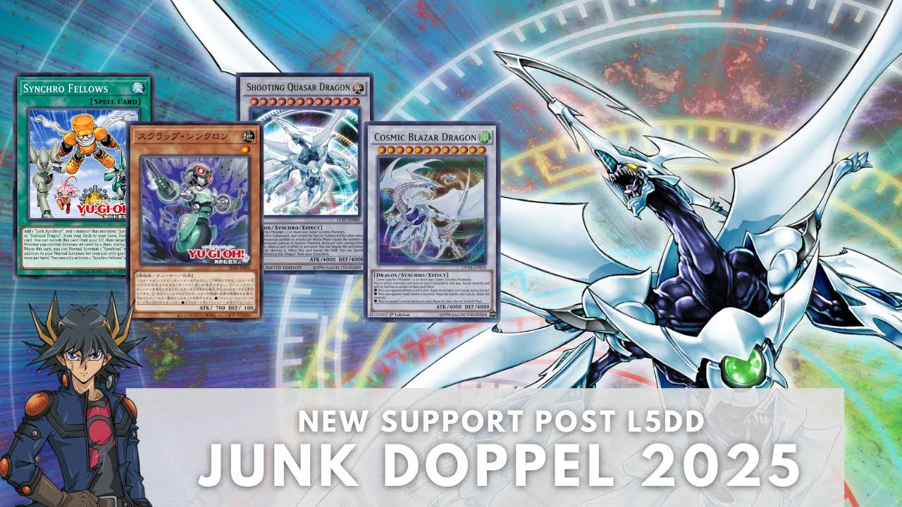 JUNK DOPPEL DECK Post L5DD | Pure Synchron Deck | Stardust Dragon Deck | YuGiOh Deutsch