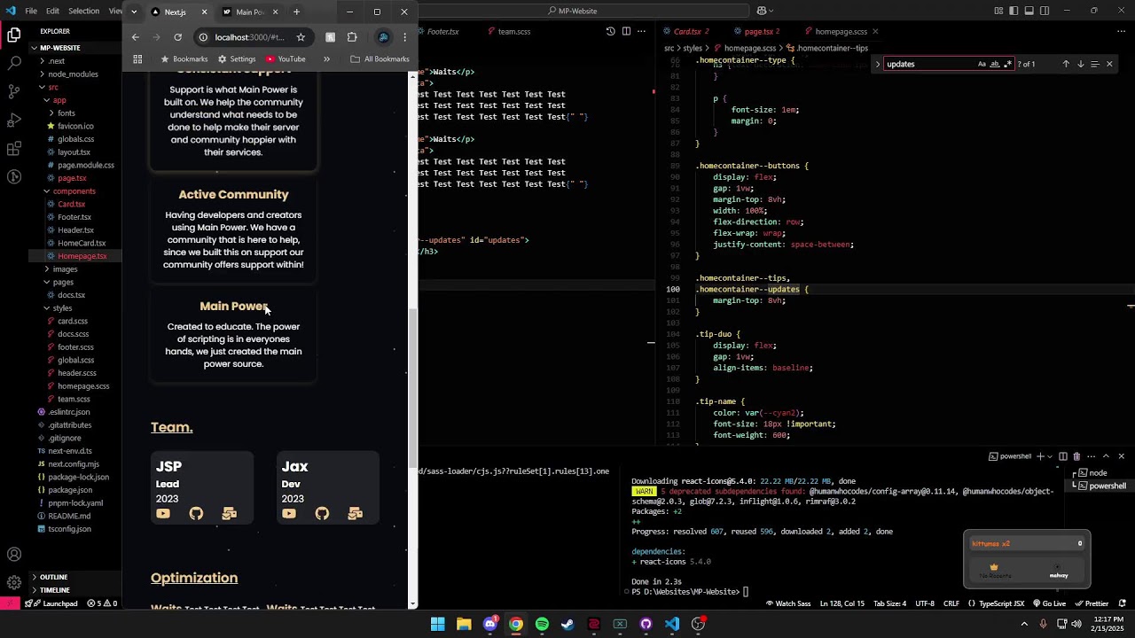 Coding with React. Live
