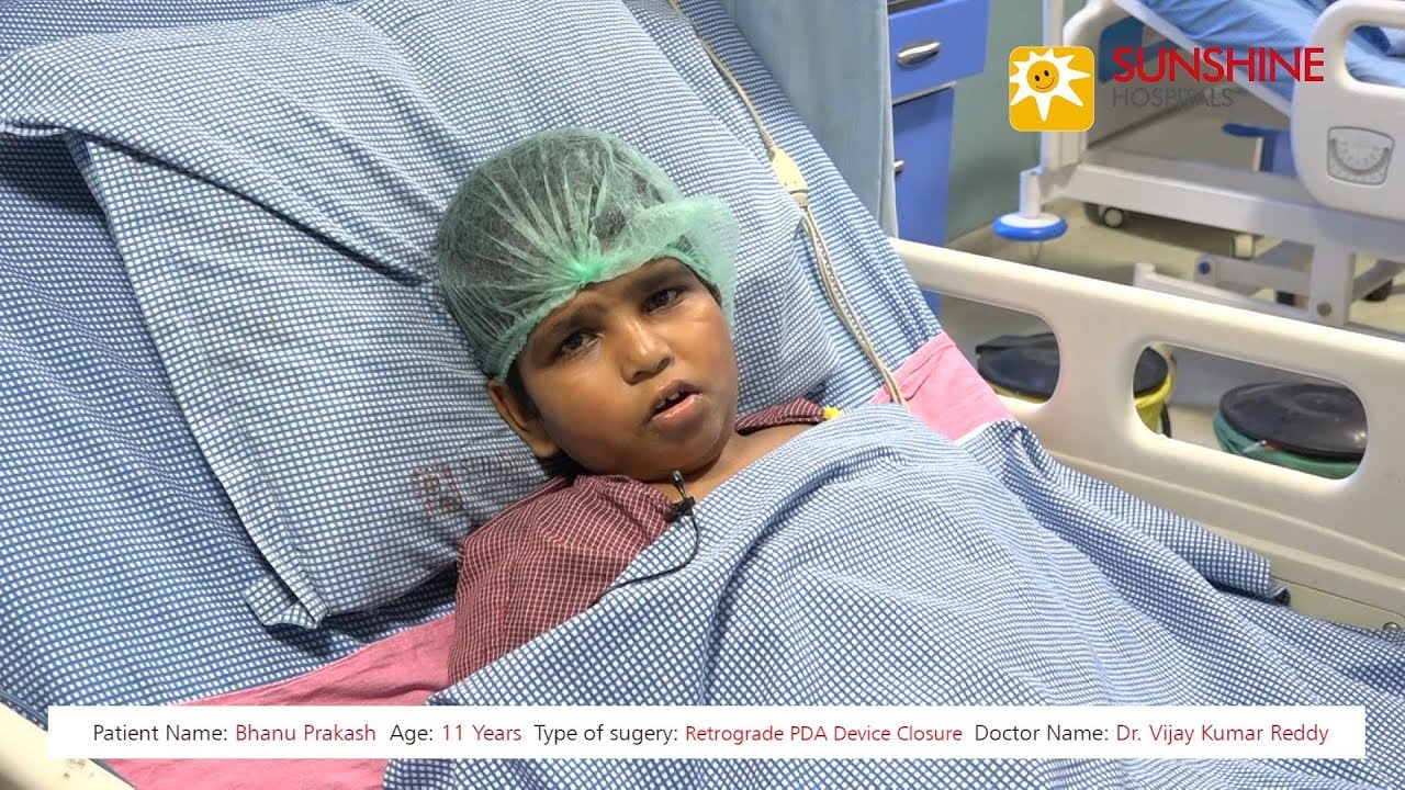 A 11 yr old Bhanu Prakash - Retrograde PDA Device Closure by Dr. S. Vijay Kumar Reddy