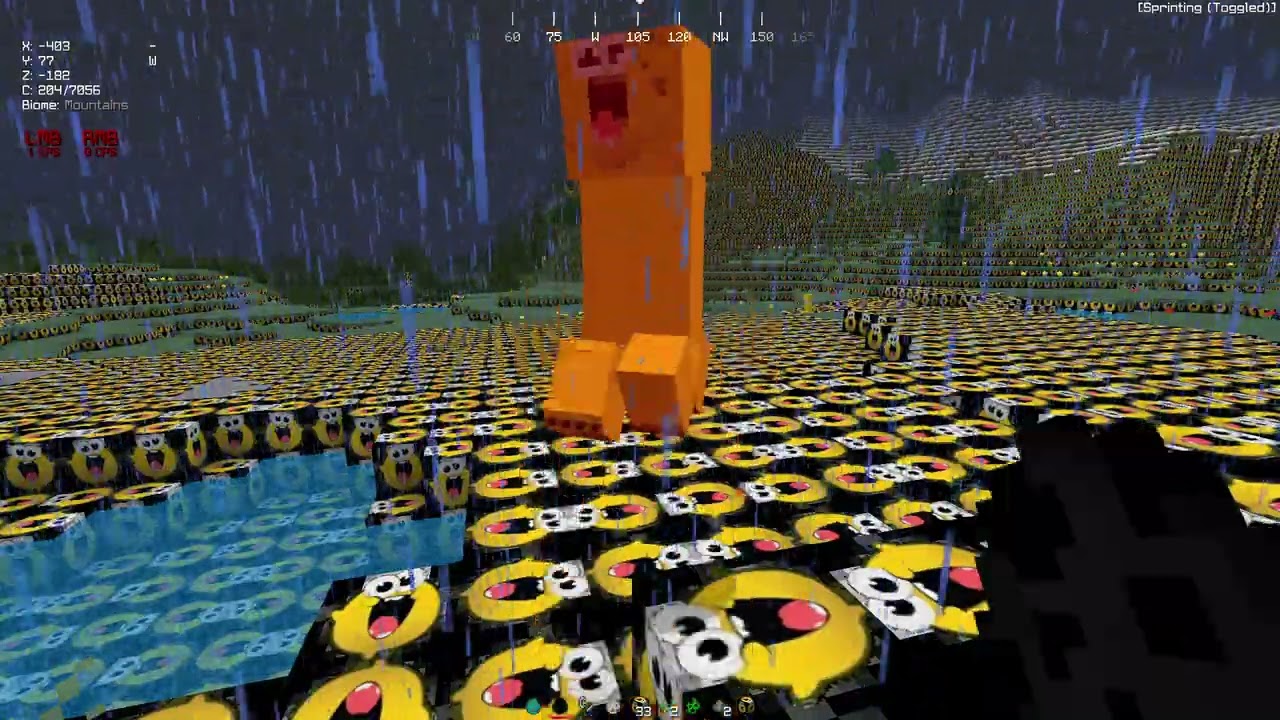 creeper has mental breakdown