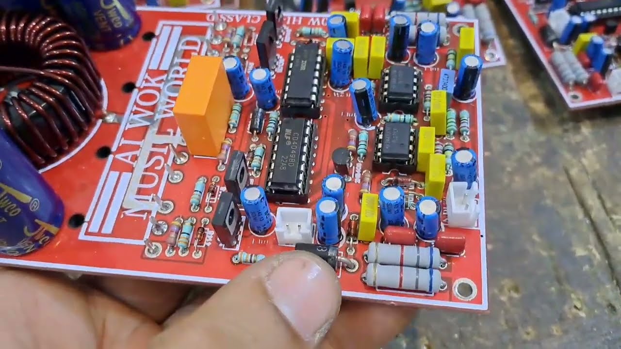 1000 Вт, класс D, полный набор подключений #aiwok #classd ##coolboy_ni #amplifier #amplifierboard