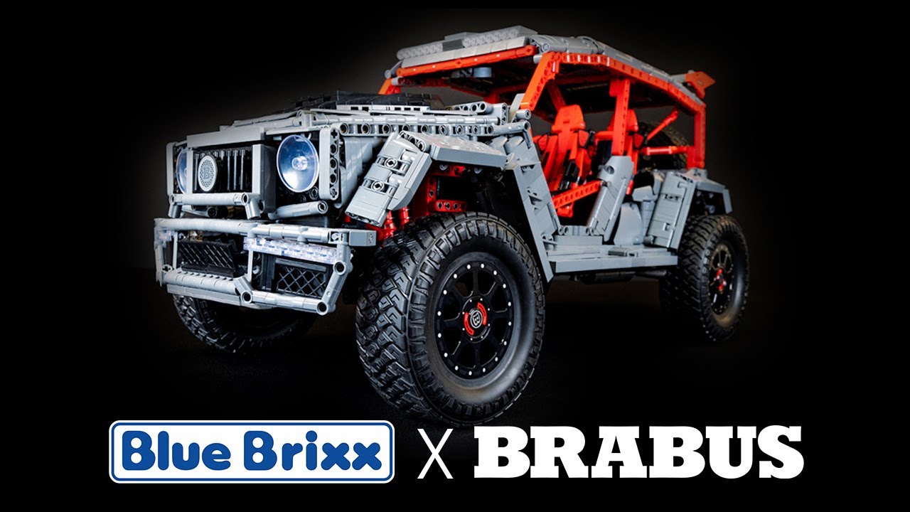 BRABUS Crawler 1:8 Unboxing! Das Offroad-Monster als Klemmbaustein-Set