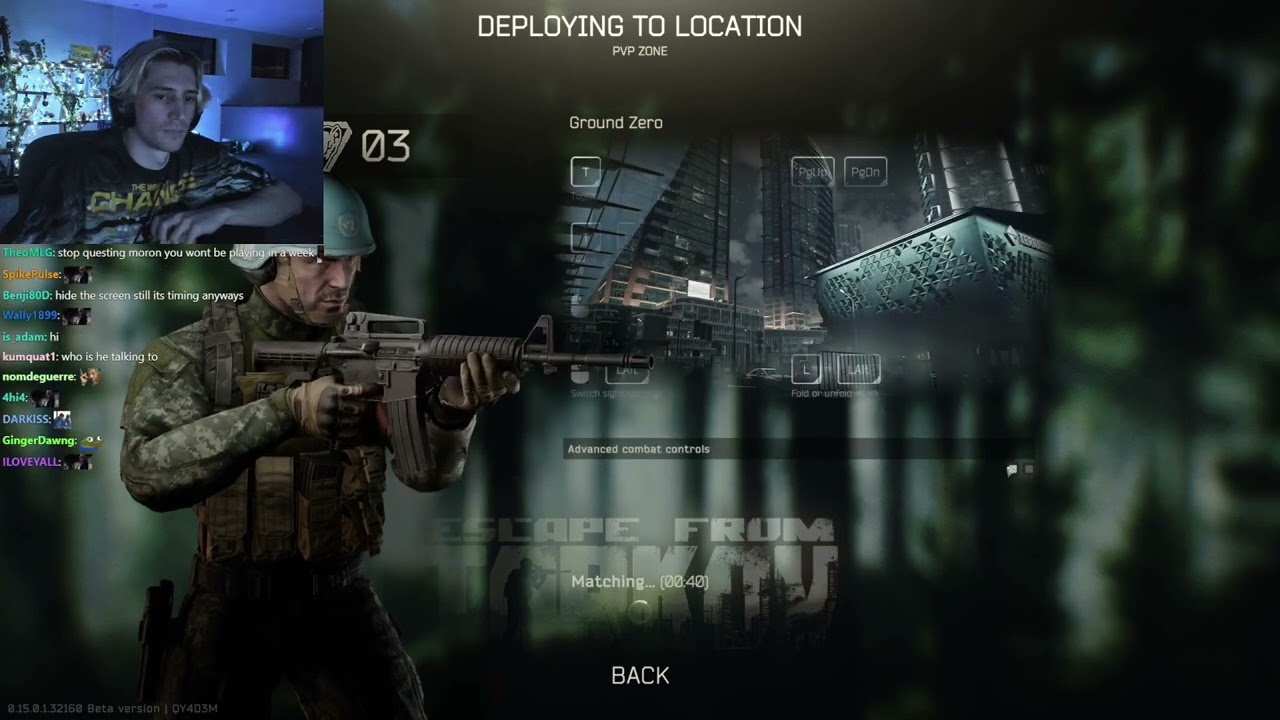 xQc is Good at Escape from Tarkov!