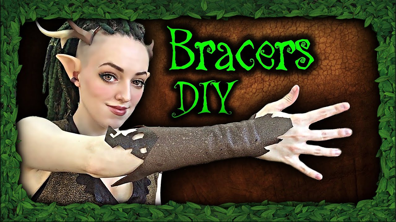 Leather Bracers DIY | Cosplay/Larp Crafty Tutorial