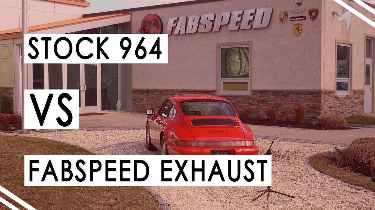 Porsche 964 Carrera (1989-1994) | Stock vs. Fabspeed Performance Package | Sound Comparison