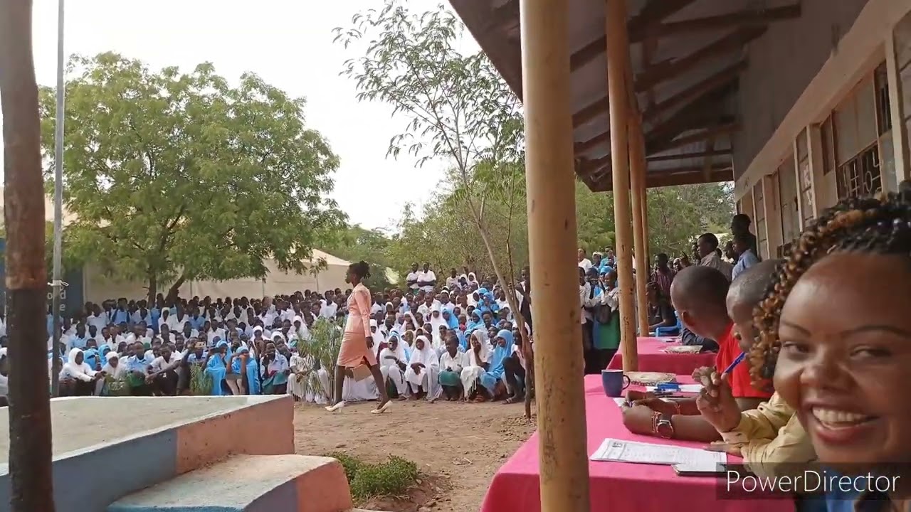 Closing ceremony|Modeling|Entertainment| End of the term in kakuma refugee camp secondary schools