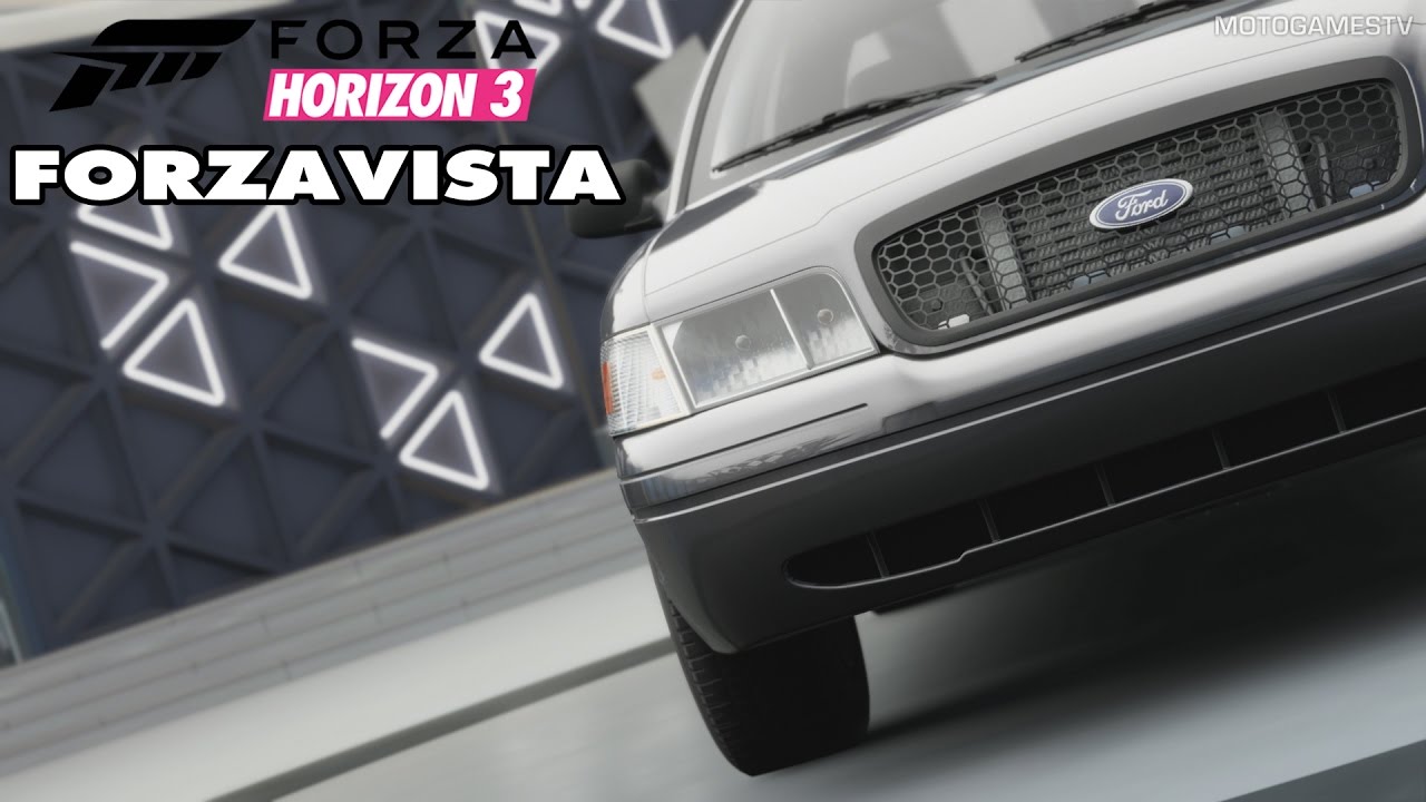 Forza Horizon 3 [XOne] - Ford Crown Victoria Police Interceptor Forzavista & Gameplay