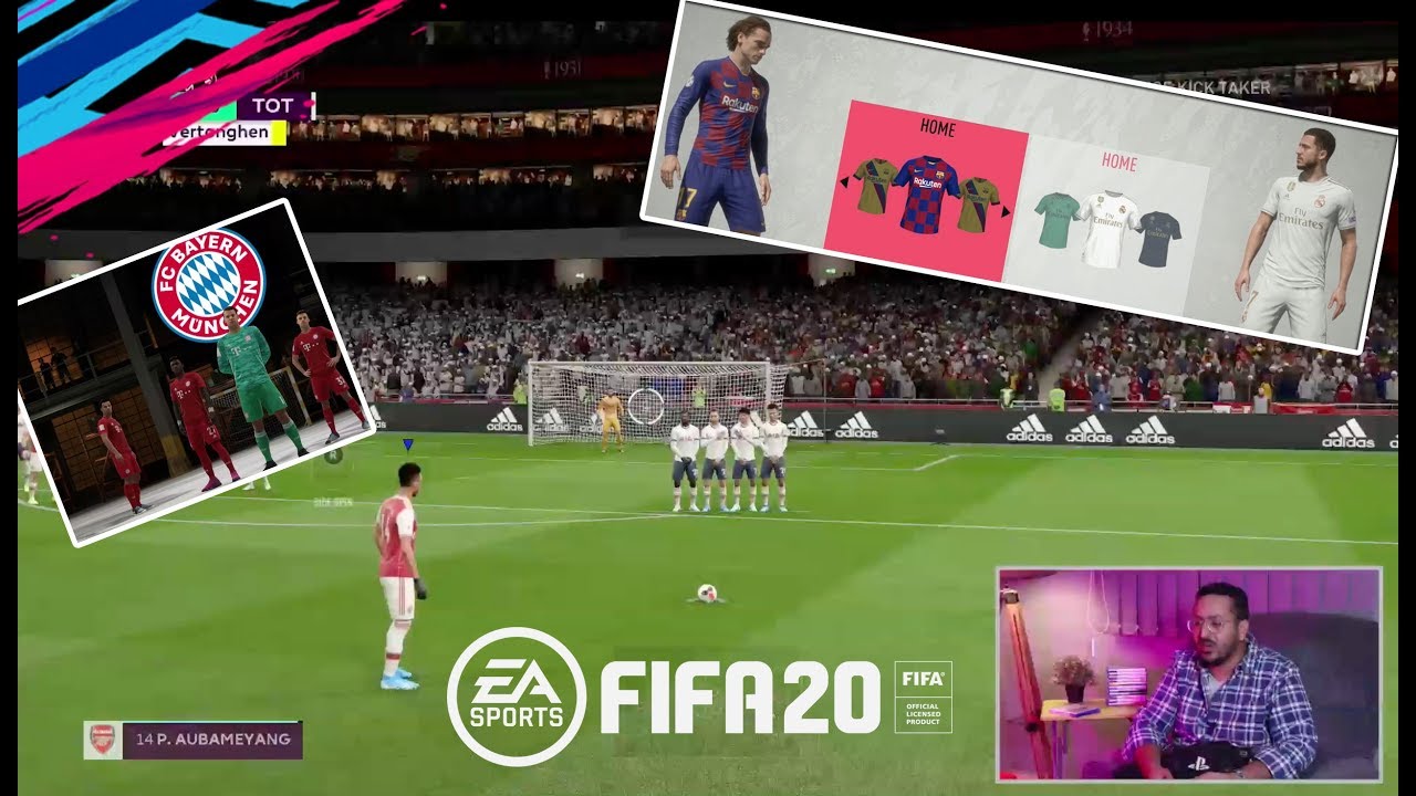 اول تجربة بكل الفرق + كشف وجوه الاعبين + فيفا ستريت بالاندية | FIFA 20