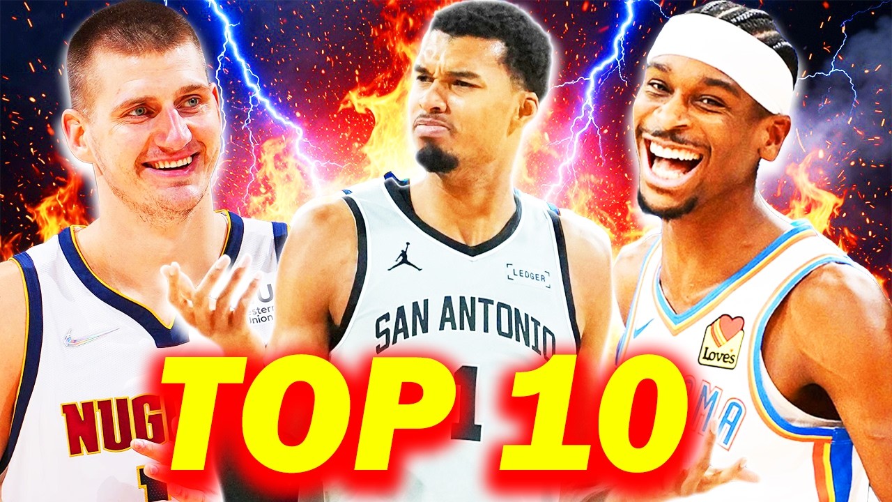 LOS 10 MEJORES JUGADORES DE LA NBA AHORA MISMO
