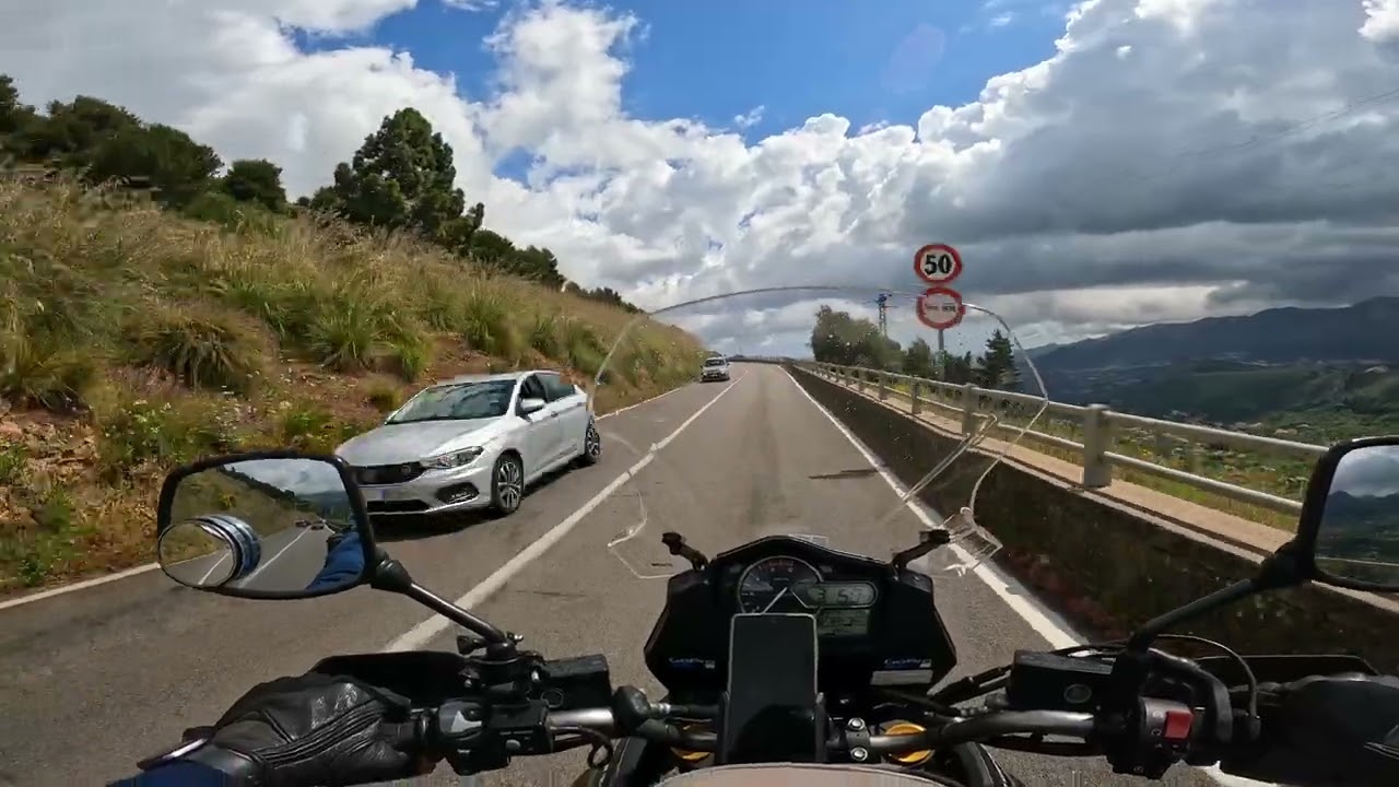 On board Suzuki V Strom 1000 whit Gopro 10.....