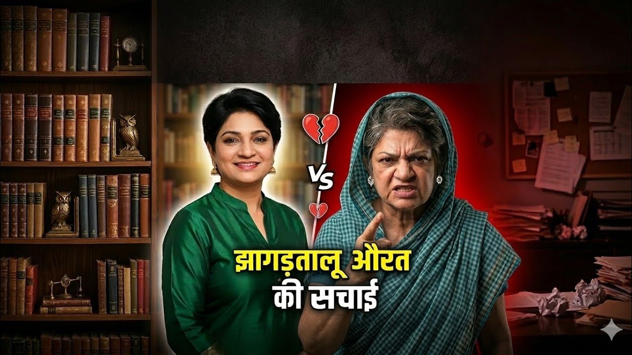 झगड़ालू औरत की कहानी सुनो....