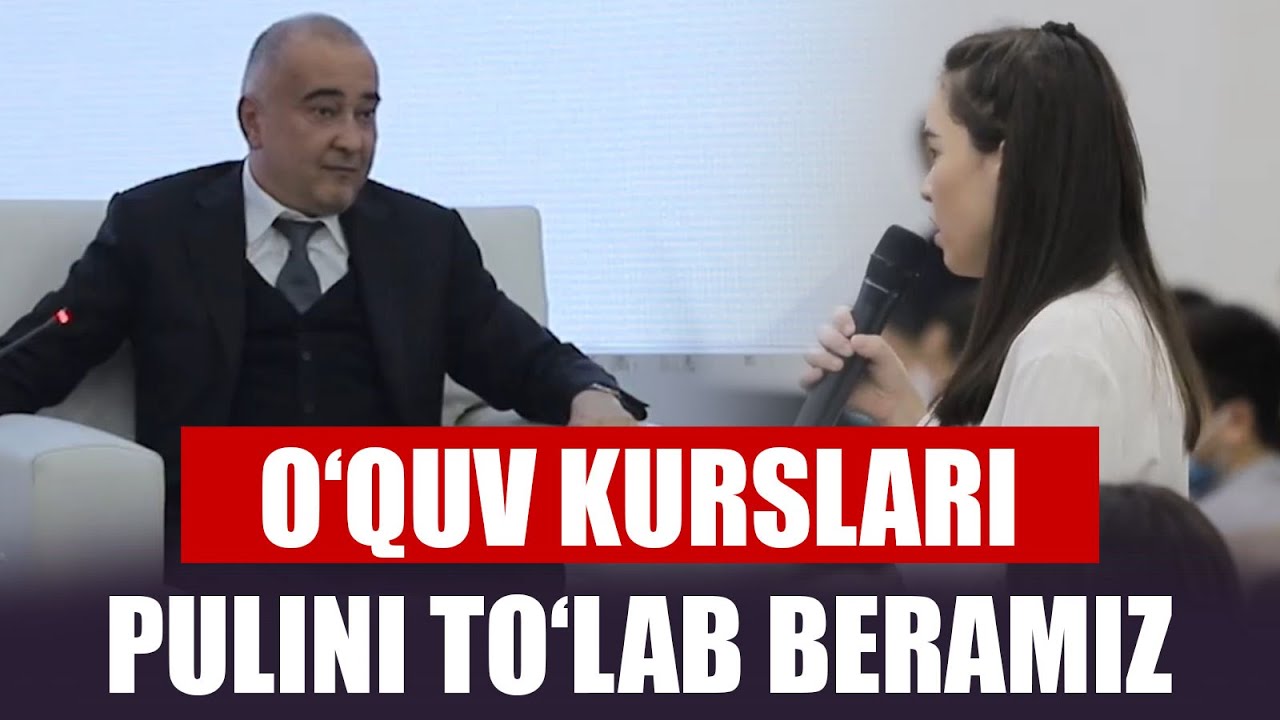 IELTS‘dan 5 ball olsangiz institutga kirgizmagan nomard – Jahongir Ortiqxo‘jayev