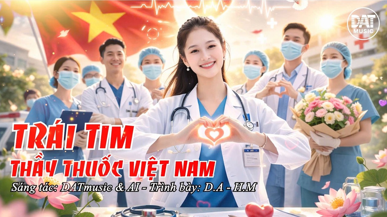 TRÁI TIM THẦY THUỐC VIỆT NAM | Sáng tác: DATmusic & AITrình bày: D.A - H.M