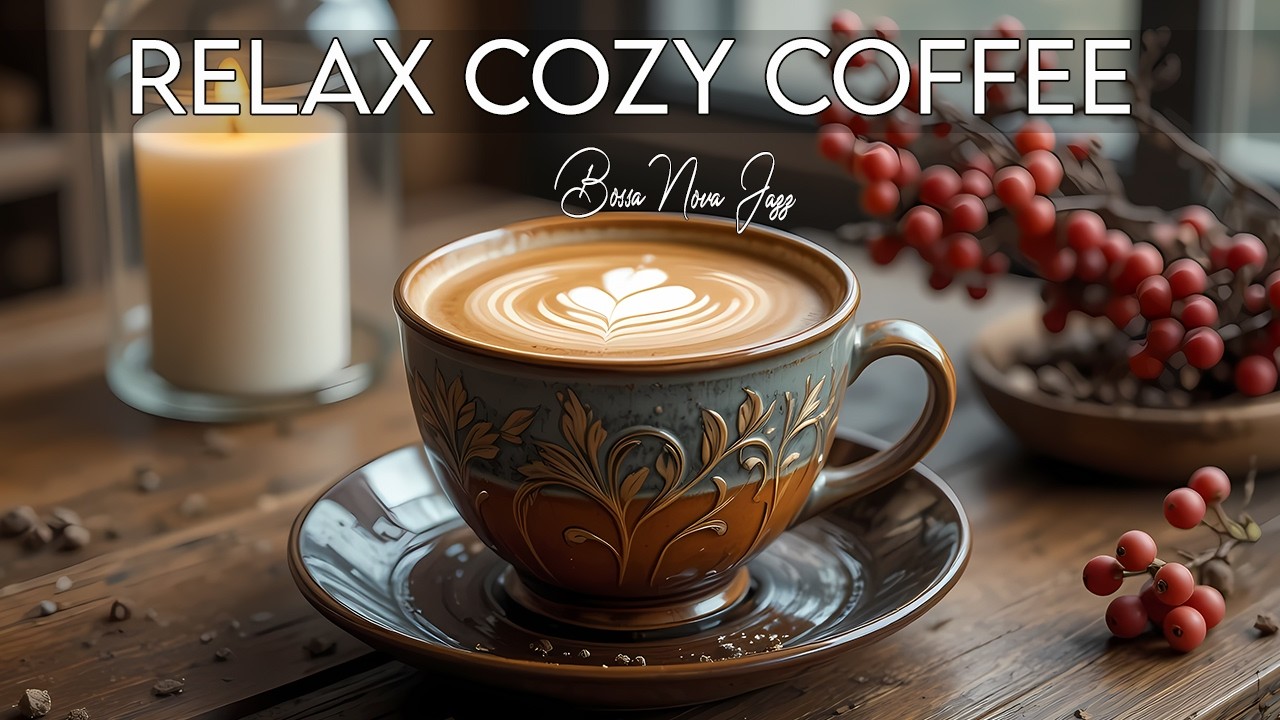 Relaxing Jazz Bossa Nova for a Relaxed Coffee Shop Atmosphere | Smooth Chill Instrumental 🎷☕️